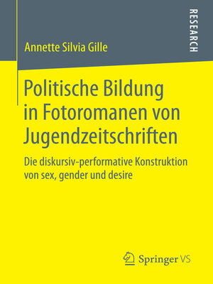 cover image of Politische Bildung in Fotoromanen von Jugendzeitschriften